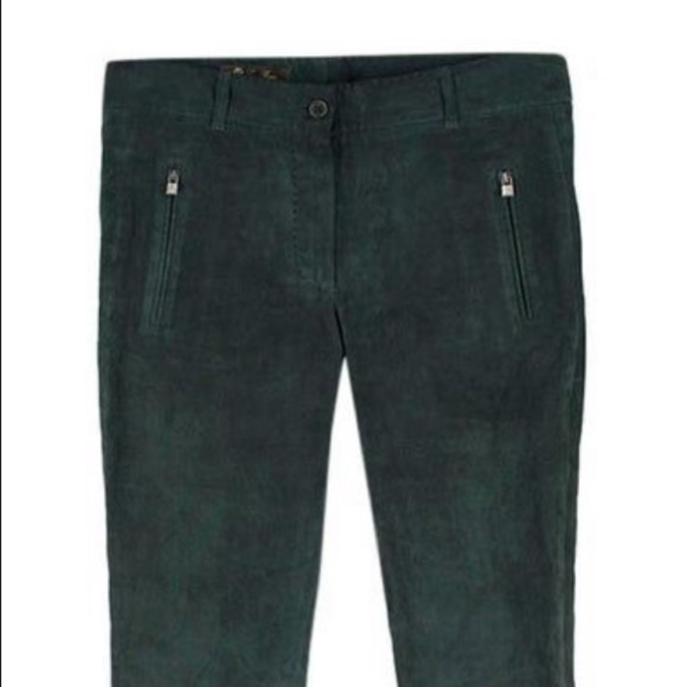 LORO PIANA Lamb Skin suede/leather pants SZ 10/48